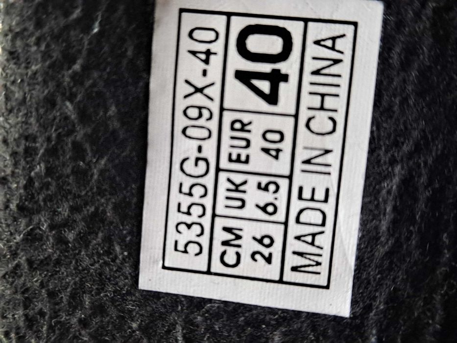 Buty za kostkę rozmiar 40