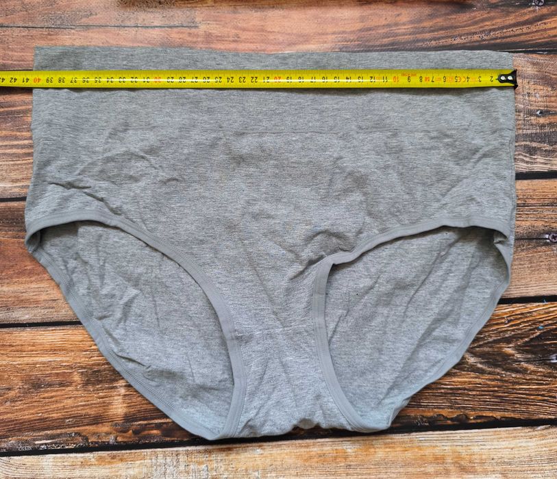 5 pak Majtki damskie wysoki stan bawełniane 3XL