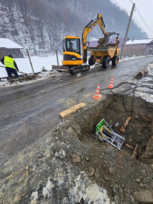 Przecisk hydrauliczny bezwykopowy