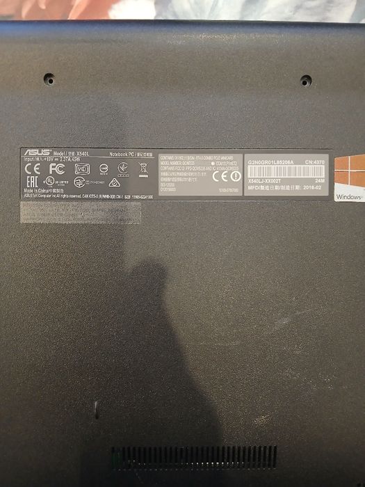 Laptop Asus 540L