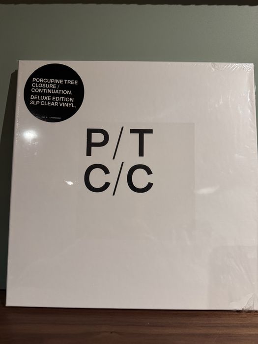 Porcupine Tree Closure / Continuation deluxe edition 3LP clear vinyl