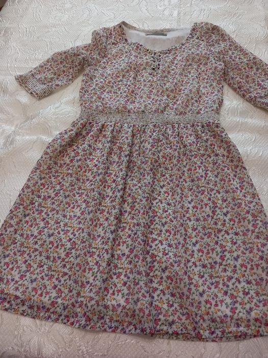 Vestido usado florido