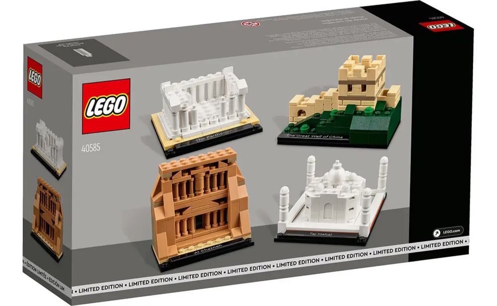 Конструктор LEGO Exclusive Світ чудес (40585)