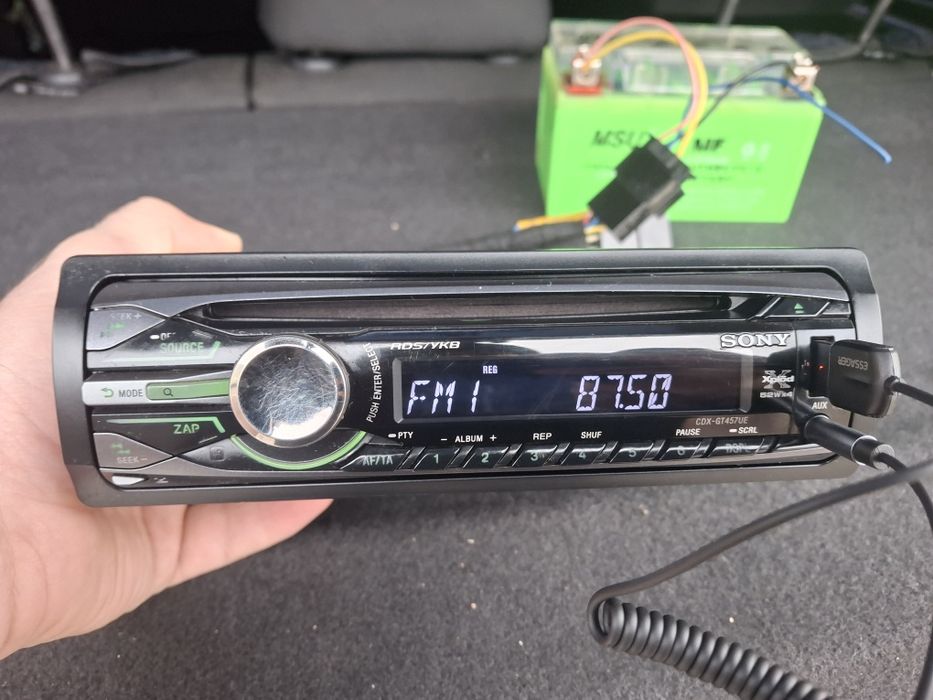 Автомагнитола Sony CDX-GT457UE. BLUETOOTH