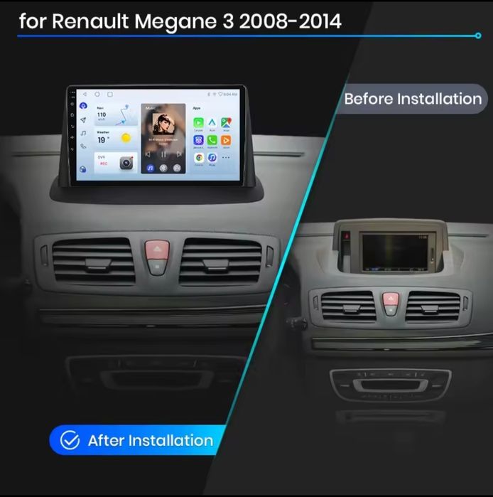 Rádio Android 2 DIN p/ Renault Mégane 3 | 4GB+64GB | Apple CarPlay & Android Auto
Dispomos de várias unidades!

Este modelo destaca-se pela sua fluide