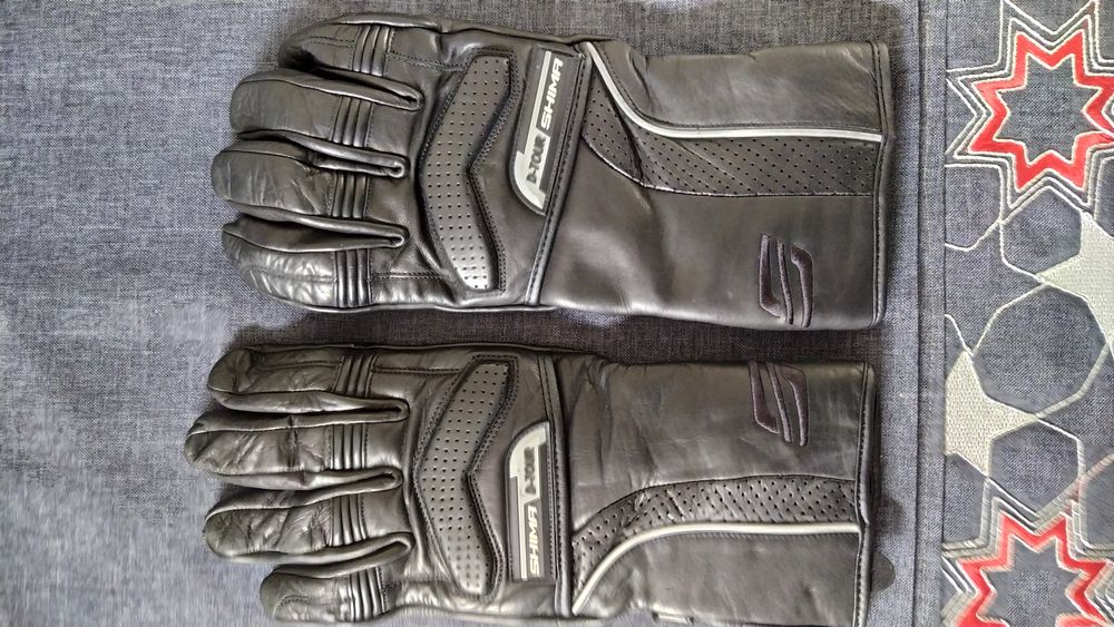 Luvas motard em pele Shima D-tour