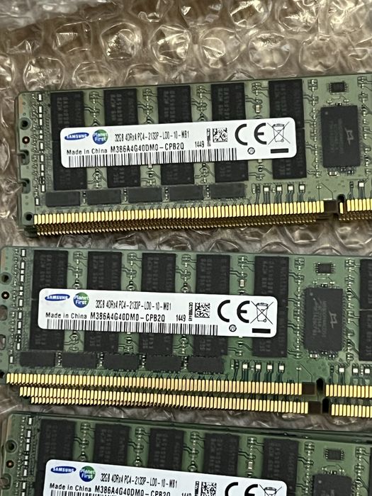 Pamięć ram Samsung DDR4 19x32GB 2133mhz ECC