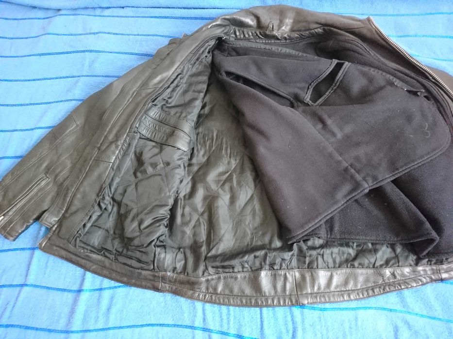 Мото куртка,натуральна шкіра,розмір XL,безкоштовна доставка