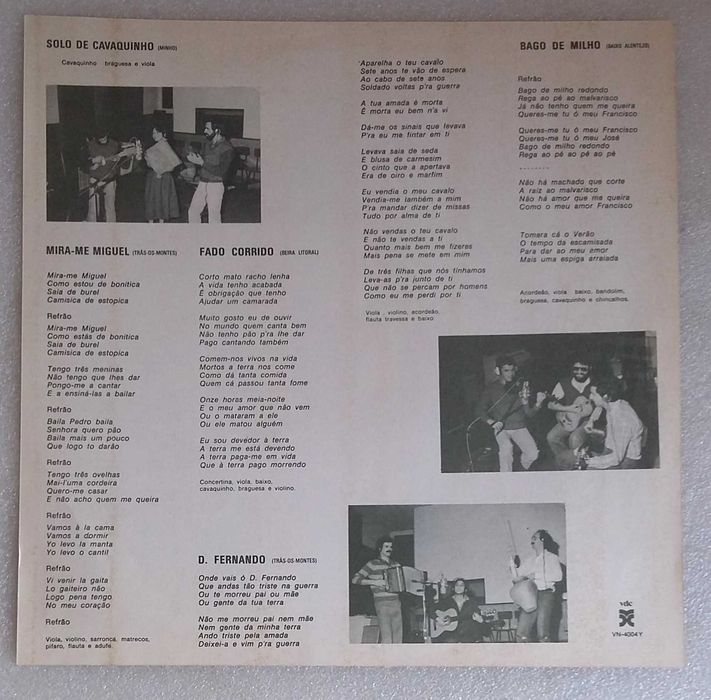 Brigada Victor Jara – Quem Sai Aos Seus LP