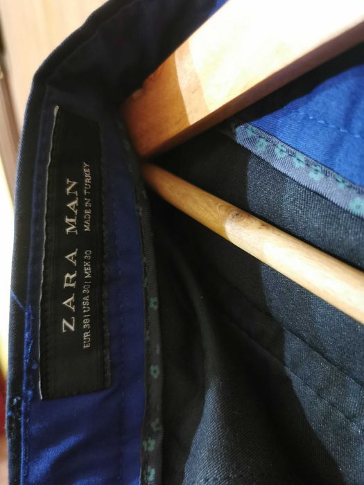 Fato azul Marinho Zara