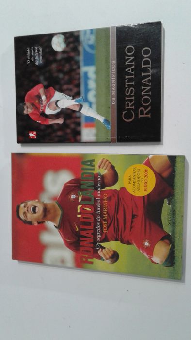 Livros sobre Futebol( Cristiano Ronaldo, Messi, Arbitragem)