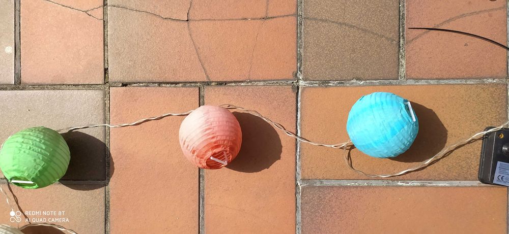 girlanda ogrodowa świetlna