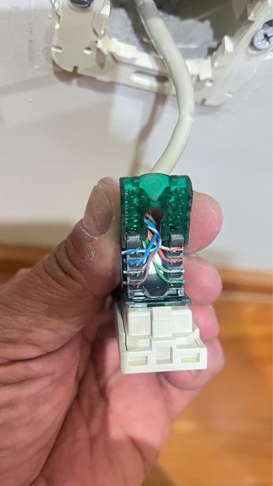 Fibra optica , UTP e Coaxial