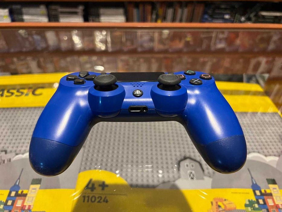 PAD PS4 Niebieski / Sony Dualshock 4 V2 / Oryginalny / Bezprzewodowy /