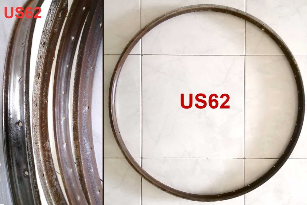 Peças antigas de bicicleta USADAS