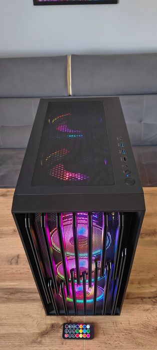 Komputer Gamingowy: RX 6700 XT 12GB/Ryzen 5 5500/1TB SSD M.2/AM4/ARGB/W11