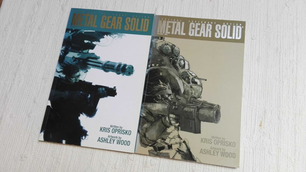BD Comic  Metal Gear Solid Ashley Wood, Kris Oprisko - IDW - Konami
