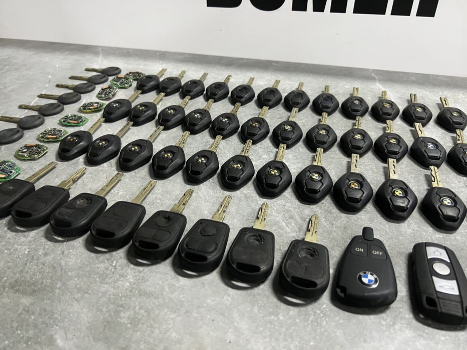 Ключ на BMW БМВ Е39 Е46 Е60 Ромб Гітара ключі на бмв е39 е46 е60 е61