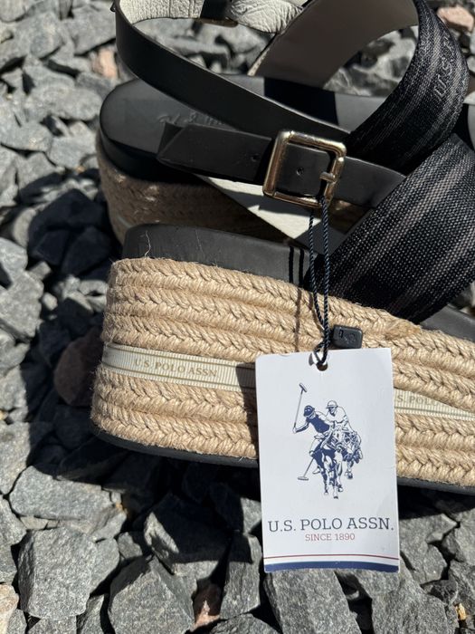 Босоніжки u s Polo Assn оригінал на платформі 39
