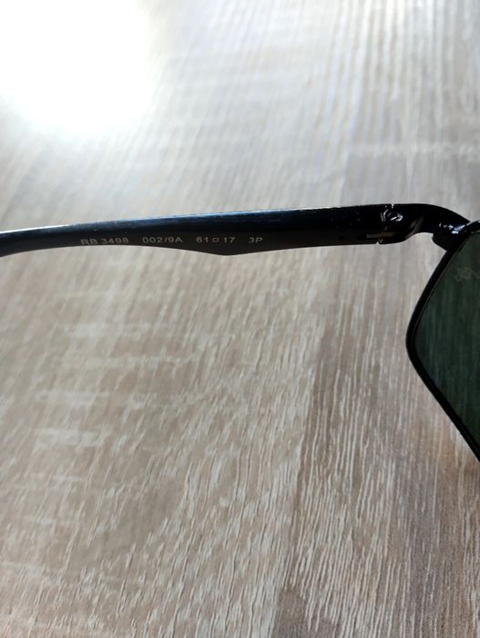 Okulary Ray-Ban 3498  przeciwsłoneczne oryginalne z Polaryzacją
