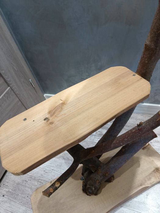 Drapak dla kota na balkon naturalny pień drzewo drzewko