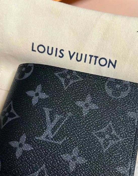 Portfel męski w stylu retro Louis Vuitton, nowy