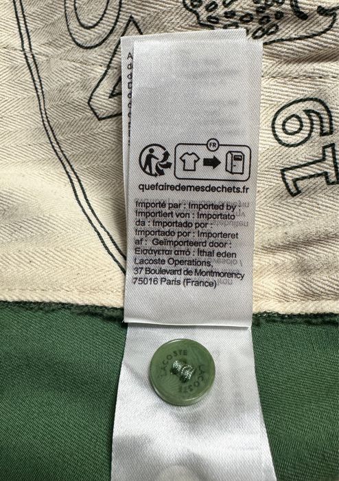 Брюки чиносы Lacoste .