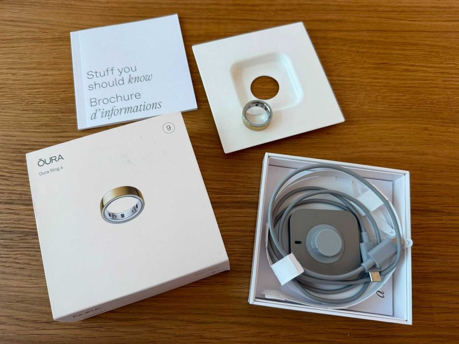 Oura Ring 4 - Cor Gold/Ouro - Tamanho 9