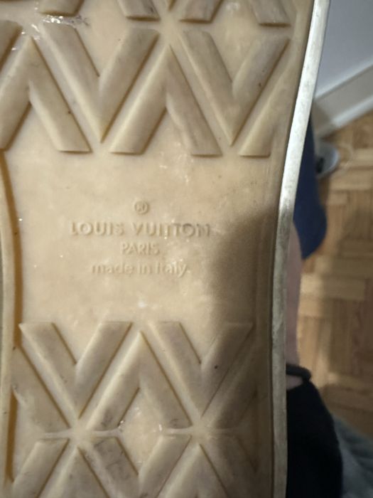 sapatilhas slip-on Louis Vuitton America's Cup 2017 com padrão Damier