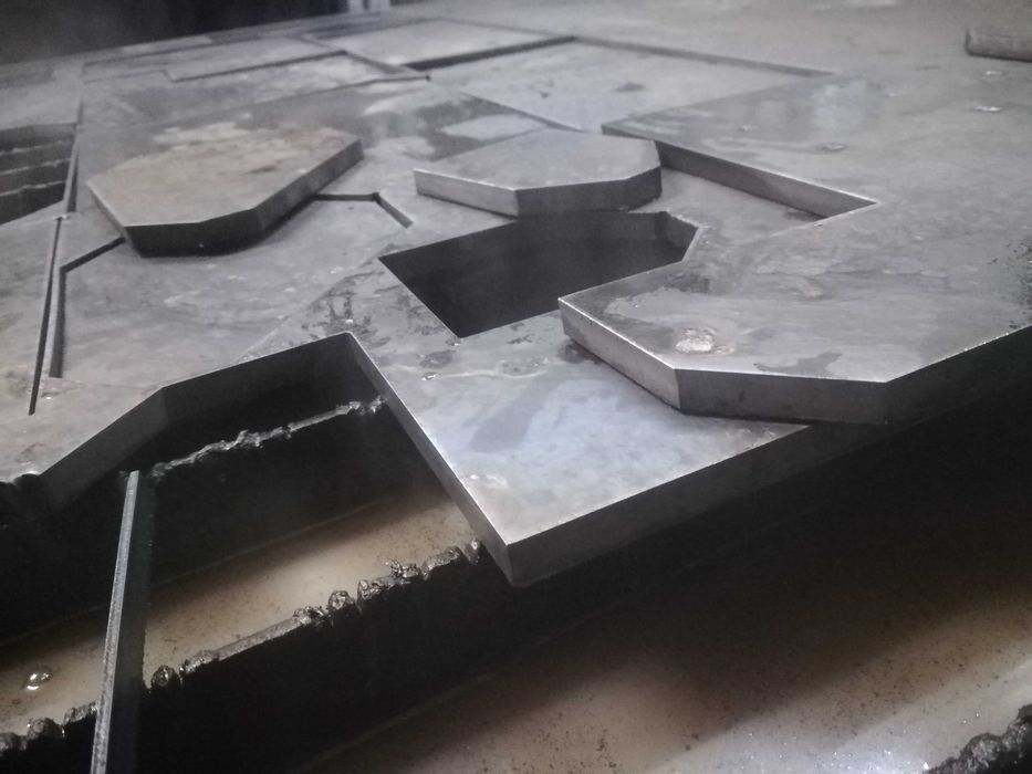 wypalanie cięcie blach plazma CNC