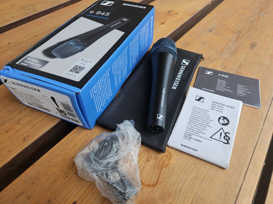 Sennheiser e945 mikrofon caly zestaw