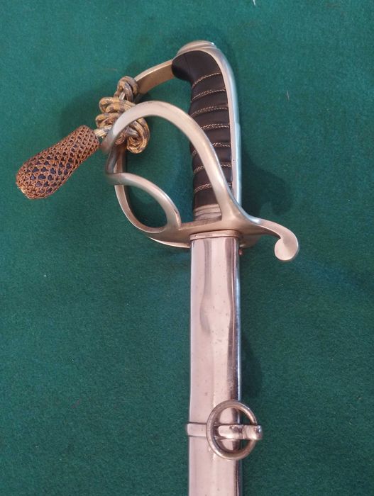 Espada  de infantaria portuguêsa2, meados do século XIX
