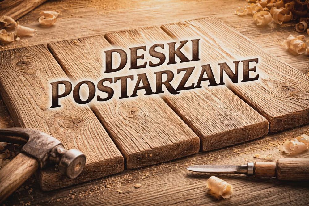 Deski postarzane podbitka boazeria na ścianę lub stare deski ze stodół