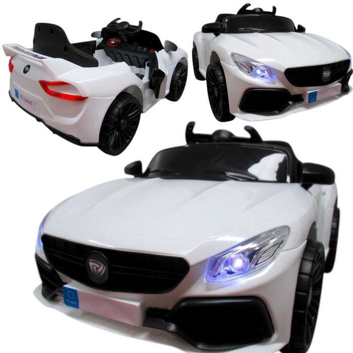 Auto na akumulator dla dzieci KUP NA RATY Pojazd CABRIO samochód biały