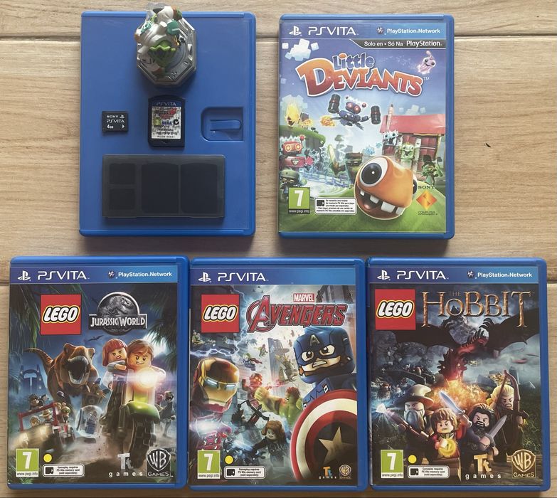 PS Vita Piano Black (My Lego Edition) + Extras