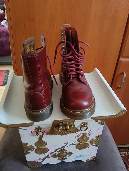 buty damskie cherry red