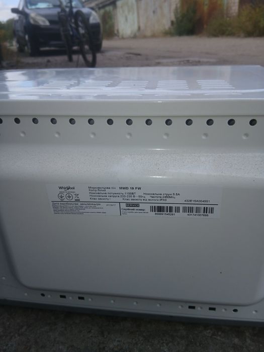Микроволновая печь whirlpool