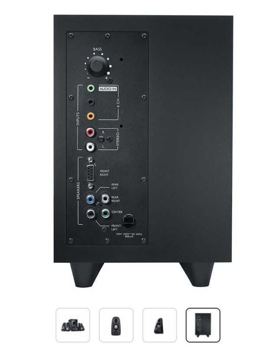 sistema de som logitech z506 5.1 surround