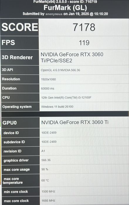 Komputer Gamingowy RTX 3060 Ti | Intel i3-12100F | 32GB RAM | 1TB SSD