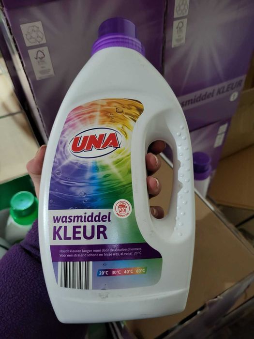 Una рідкий порошок 1,1л Wasmiddel Kleur 20 прань