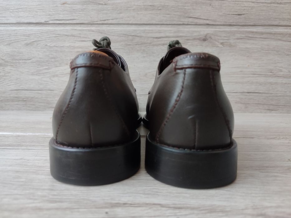 Calvin Klein 44р туфли мужские ботинки кожаные Италия