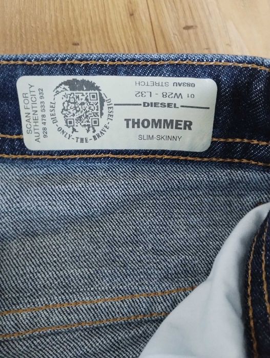 męskie jeansy Diesel Thommer