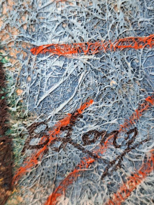 Pintura Original Harry Belong (B. Long) – Estilo Étnico / Contemporâneo