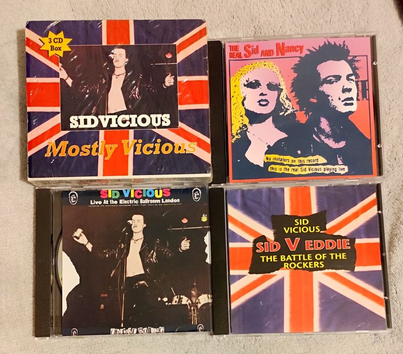 Sid Vicious - Mosty Vicious. Box 3xCD punk rock