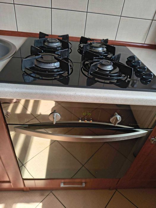 Płyta gazowa i piekarnik Mastercook do zabudowy
