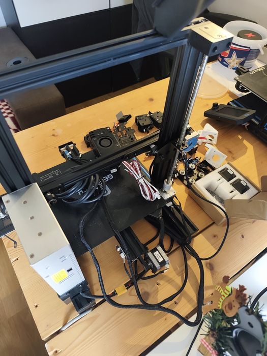 Geeetech A10M Dual Extruder + GRANDE LOTE DE PEÇAS EXTRA