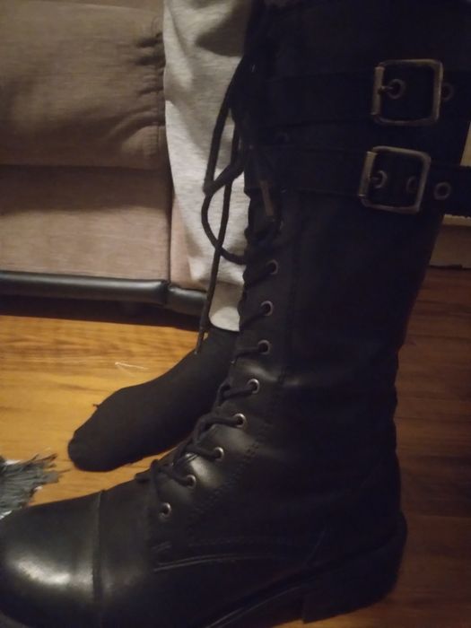 Kozaki trapery buty damskie