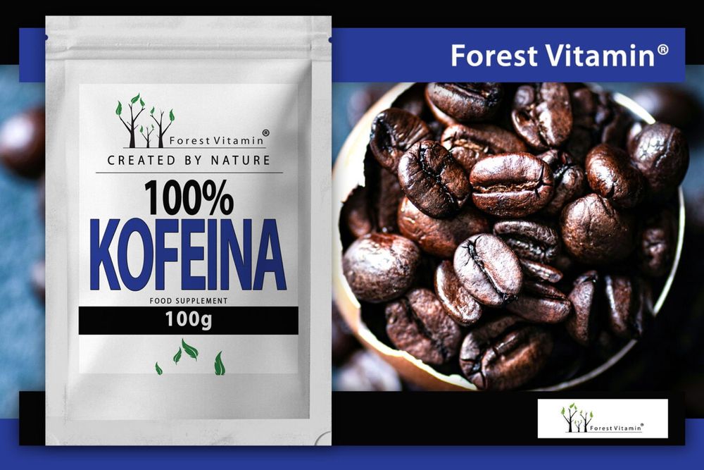 Kofeina w proszku 100% 1 Kg czysta