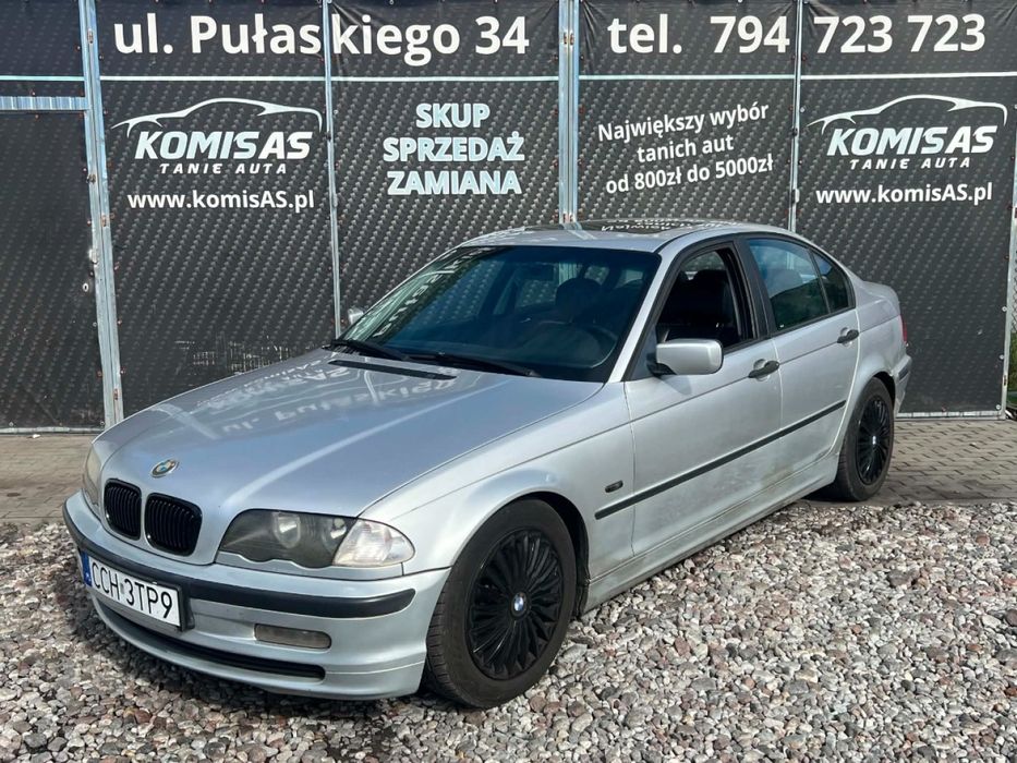 BMW E46 316i 1,9 benzyna/gaz  105km 1999r * Sprawna Klima Skóry *