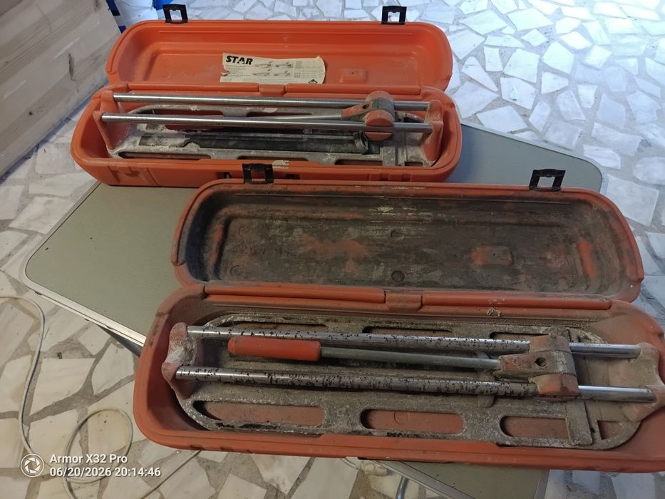 2 Máquinas corte Azulejo Rubi Star 40  ( Usadas  )